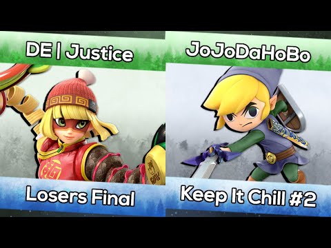 DE | Justice (MinMin) vs. JoJoDaHoBo (Toon Link) - Keep It Chill #2 Smash Ultimate Losers Final