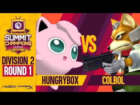 Hungrybox vs Colbol - Division 2: Round 1 - SCL 2 | Jigglypuff vs Fox