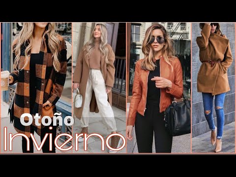 TENDENCIAS OTOÑO INVIERNO 2021•2022 🤎 Moda OTOÑO INVIERNO PARA MUJER COLORES DE MODA 🍁