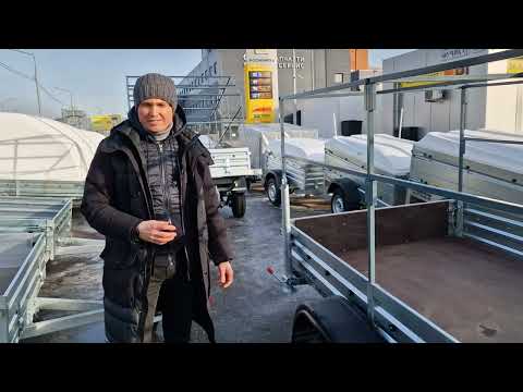 Why the MZSA 817704.022 is the best trailer with a 2.5-meter bed. Video review of the TRAILY comp...