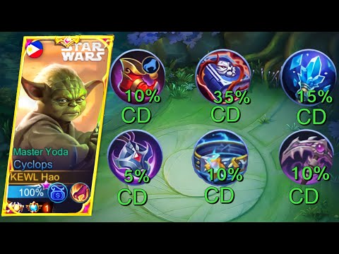 CYCLOPS BUILD 85% COOLDOWN (Unlimited Skill)