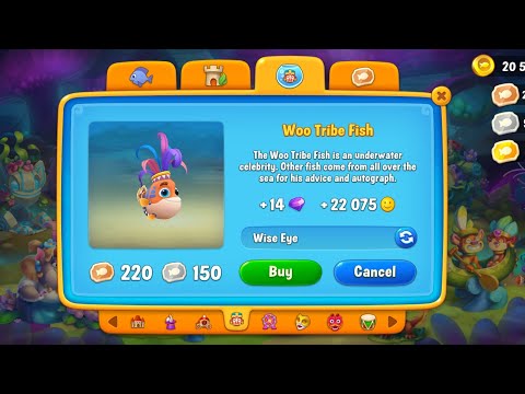 Fishdom I buy Woo Tribe Fish