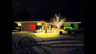 "Little Saint Nick" - Christmas light show 2010