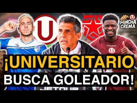 BREAKING NEWS! UNIVERSITARIO IS LOOKING FOR A NUMBER 9 TO REPLACE VALERA AFTER THE GASSAMA DEAL