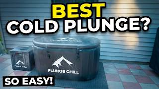 Best Cold Plunge for Home? EASY set up - Plunge Chill Review