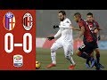 Highlights Bologna 0-0 AC Milan - Matchday 16 Serie A TIM 2018/19