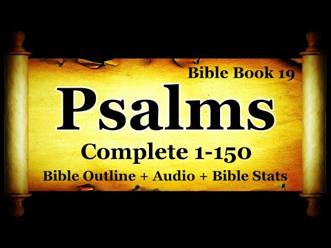 Bible Book 19: The Book of The Book of Psalms - Holy Bible Audio Text - KJV Read Along