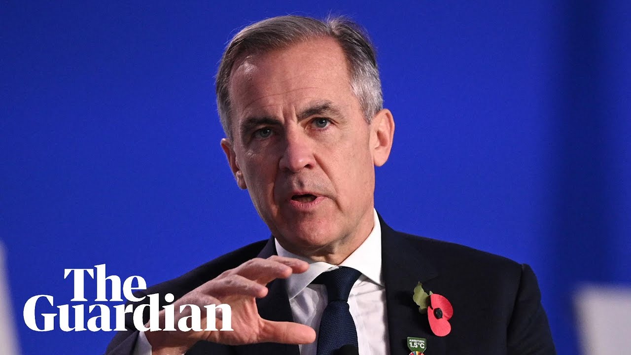 Cop26: finance leaders deliver speech at climate change summit – as it happened