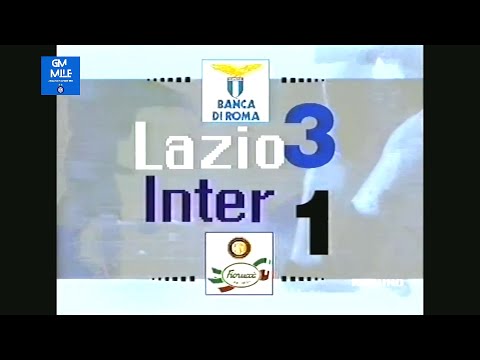 1992-93 (13^ - 13-12-1992) Lazio-INTER 3-1 [Fuser,Winter,D.Fontolan,Signori] Servizio D.S.Rai2