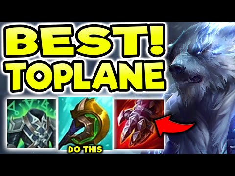 VOLIBEAR TOP IS LITERALLY UNSTOPPABLE (ABUSE THIS) VOLIBEAR TOP GAMEPLAY! (Season 11 Volibear Guide)