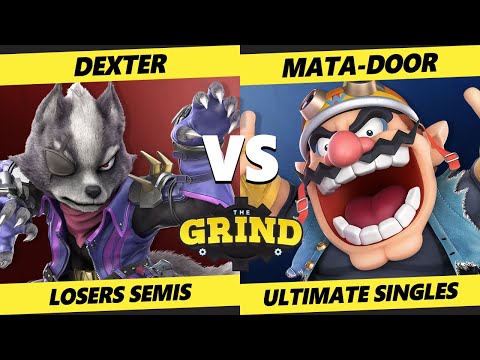 The Grind 240 Losers Semis - Dexter (Wolf) Vs. Mata-Door (Wario) Smash Ultimate - SSBU