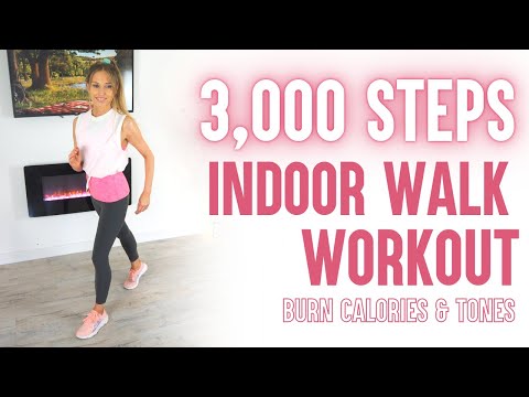 Walk at Home | 3000 Steps | 20 Minute Low Impact Workout | For Health and Weight Loss | Walk Workout