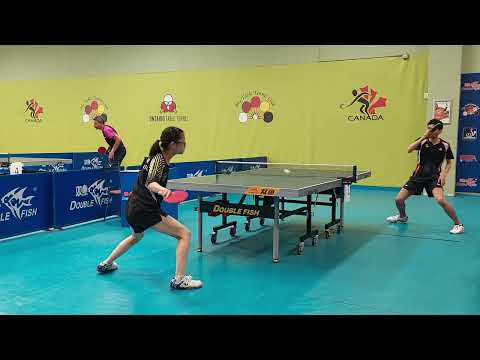 Zakria 1986 vs Sunny 1165 - Semifinal U2000 - Ontario MyTTC Challenge Aug 2023