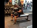 ダンベルプレス80kg16reps