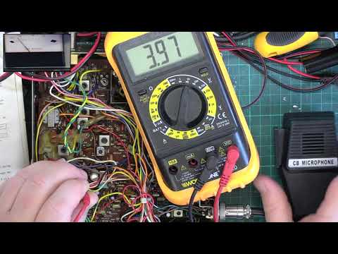 York JCB863 CB27/81 UK FM CB radio - service adjustment