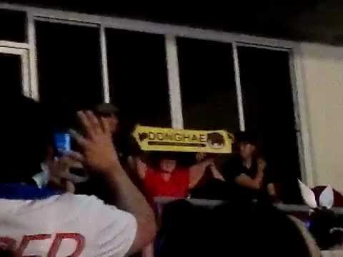 [MY-CAM] 120318 Yesung's dad and Donghae's mom at SS4 BKK Day 3