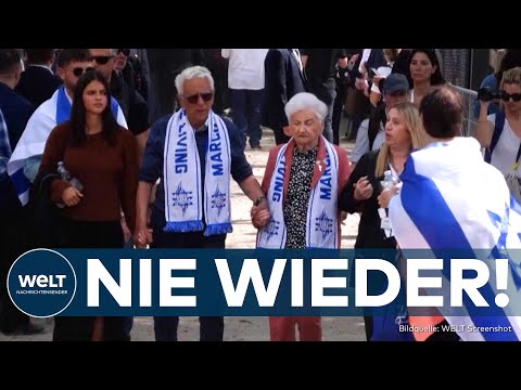 HOLOCAUST-GEDENKEN: "Marsch der Lebenden" in Auschwitz! Tausende gedenken der Opfer der Schoah!
