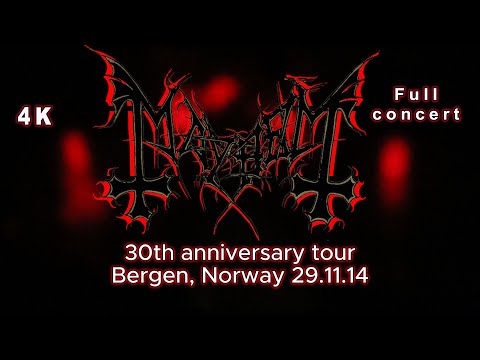 MAYHEM 30th Anniversary [FULL CONCERT 4K] #mayhem #metal #blackmetal #live #anniversary