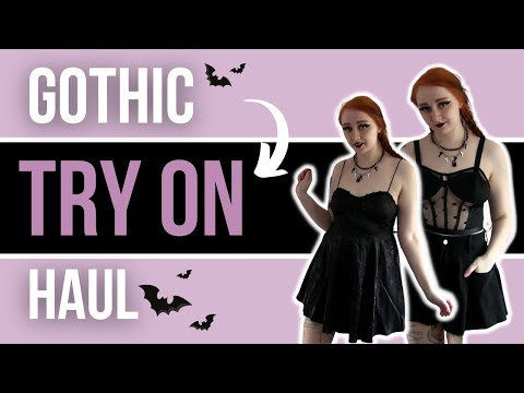 Goth Clothing Try On Haul : Summer Edition - Alternative Grunge Gothic Clothing