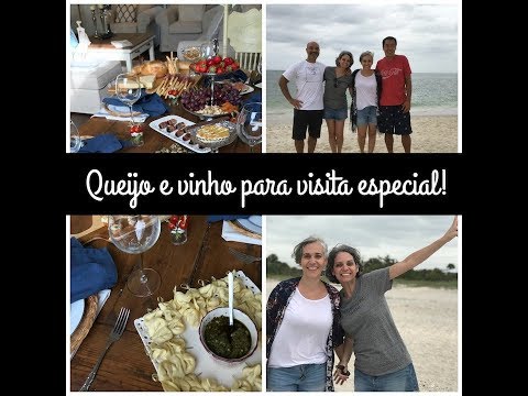 Cheese and wine night for a special visit!