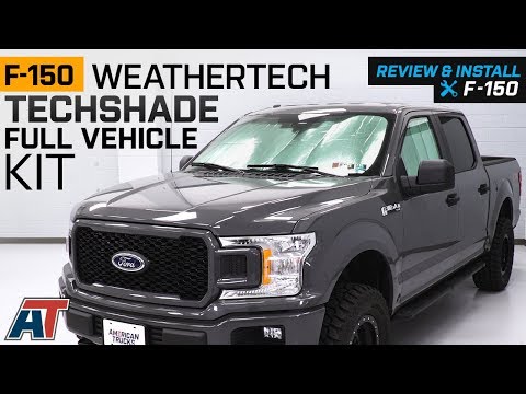 2015-2018 F150 Weathertech TechShade Full Vehicle Kit Review & Install