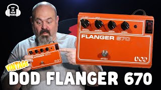 Video thumbnail for VINTAGE DOD FLANGER 670 by The Pedal Picassos