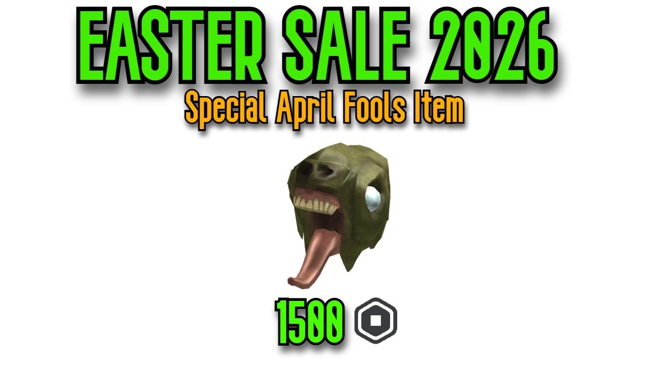 Should You Buy? Roblox Easter Sale 2026 - Oozing Oscar (Special April Fools Item)