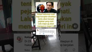 Download lagu Kalau hukuman mati bagi koruptor disahkani tentu akan banyak pejabat yang mati.#shorts mp3