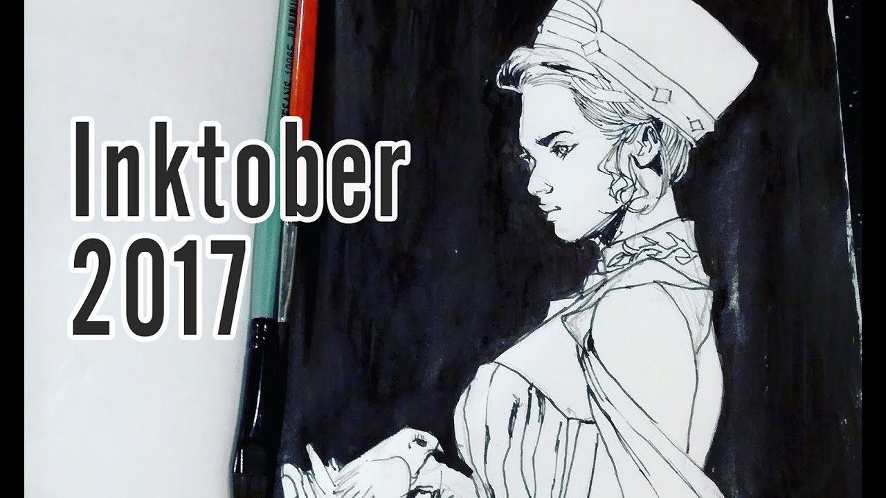 Inktober 2017 sketches