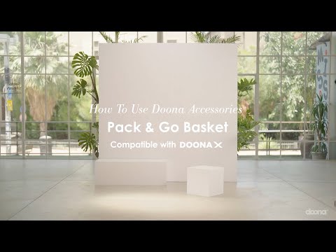 How to place the Pack & Go Basket | Doona X Car Seat & Stroller