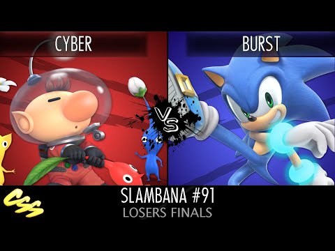 [Slambana #91] Losers Finals: Cyber (Olimar) vs. Burst (Sonic)