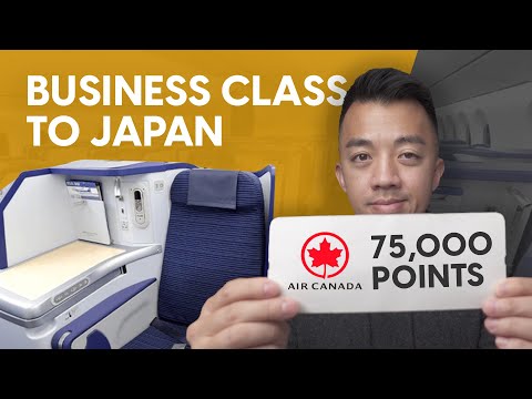 75,000 Aeroplan Points Gets You Business Class, to Japan?!