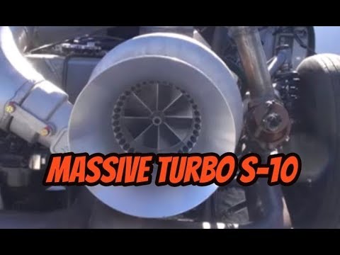Street Outlaws Larry Larson's Massive Turbo S-10