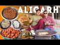 Aligarh-Iglas Street Food Tour I World Famous Iglas Cham Cham, India's Best Aloo Tikki,  Anda Cheela