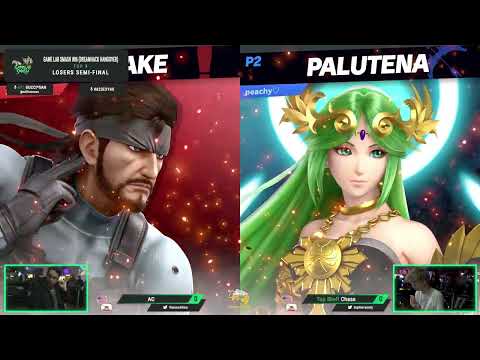 Game Lab Smash #86 Chase (Palutena) Vs AC (Snake)