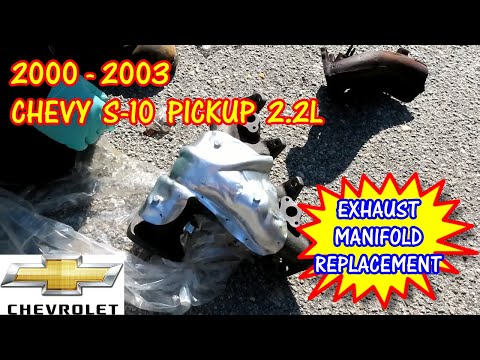 2000-2003 Chevy S10 Pickup Exhaust Manifold Replacement