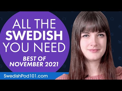 Your Monthly Dose of Swedish - Best of November 2021
