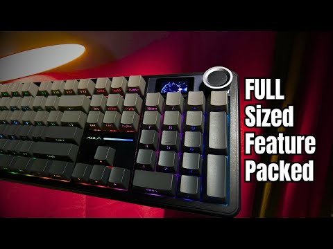 Aula F108 Pro 100% Mechanical Keyboard Review