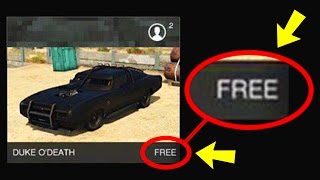 HOW TO GET THE DUKE O'DEATH FOR FREE IN GTA 5 ONLINE!
