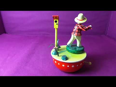 Steinbach uralte Spieluhr Nr.077 - seltenes Sammlerstück aus dem Erzgebirge