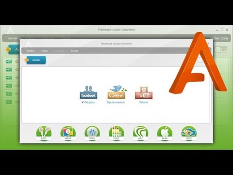 FreeMake: Audio converter - Convertidor de audio (Ademas extrae audio a videos). DESCARGA