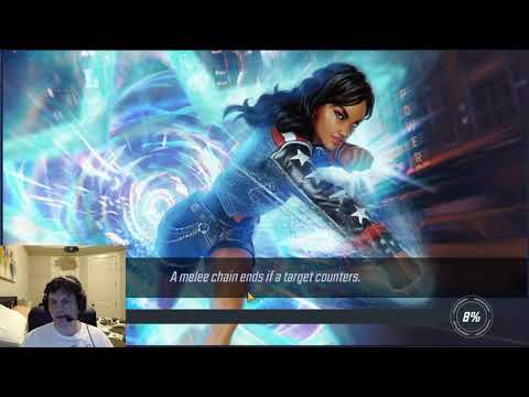 Arena - Fighting Invisible Woman-Phx-Ultron-Colossus-Drax - 313k vs 282k - Marvel Strike Force