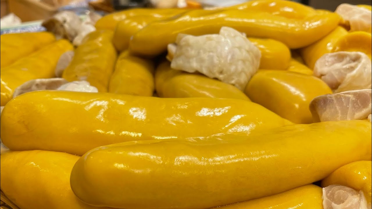 カラスミの作り方（唐墨）その1、血抜きから塩漬け迄。塩分濃度の調整方法。鮨屋の作り方、元寿司学校講師が教える、築地すしOmakase