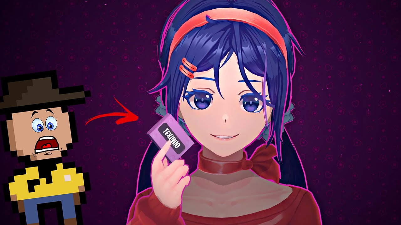 A NAMORADA ANIME QUER ME PRENDER EM UM CARTUCHO DE VIDEO GAME (Miside • Parte 1)