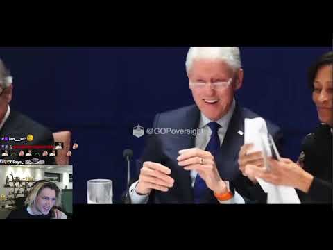 Bill Clinton couldn't help but smile while looking at Epstein photos