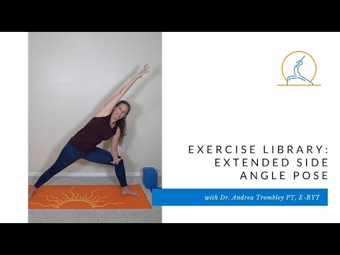 Exercise Library: Extended Side Angle Pose