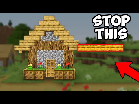 The Unwritten Rule of Minecraft Building