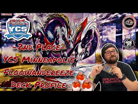 Yu-Gi-Oh! 2nd Place YCS Minneapolis Finalist! Floowandereeze Deck Profile! Ft. Michael Tamez!