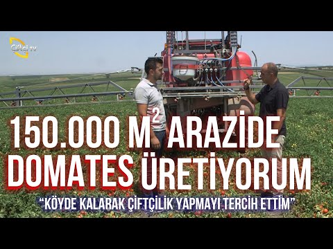 , title : '"Köyde Kalarak Çiftçilik Yapmayı Tercih Ettim" (Domates-Buğday-Bezelye) - EKİMDEN HASADA'