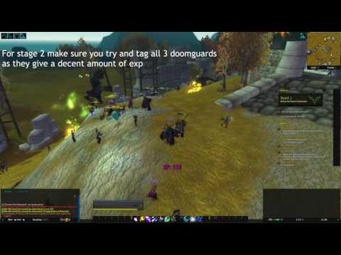 World Of Warcraft Invasion leveling [Patch 7.0]